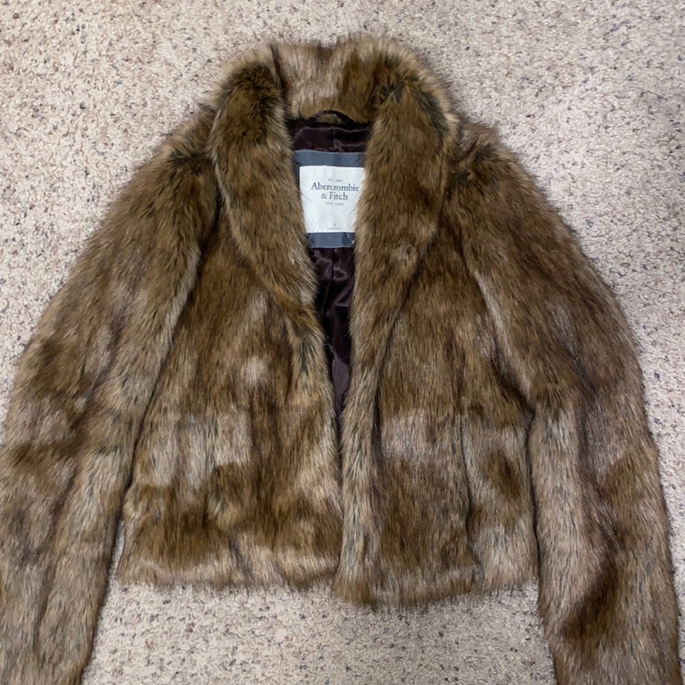 Abercrombie & Fitch Fur Coat